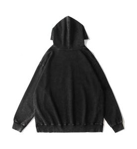 Sudadera con Capucha Vintage de Alta Calidad con Lavado Ácido, Unisex, con Logotipo Personalizado, del Mejor Fabricante - Product Image 5