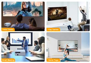 Everycom E700 Pro 800 ANSI he led Android WiFi video homg 1080p proyector 4K - Product Image 5