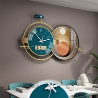 Horloges murales numériques à grand écran LCD nordique créatif moderne pour la décoration de la maison