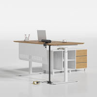 Bureau debout d'ordinateur moderne et simple Table élévatrice électrique bureau à domicile bureau debout réglable