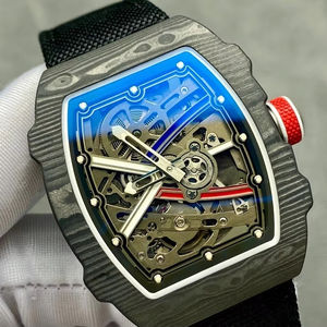 นาฬิกาข้อมือผู้ชายแบบกลไกสุดหรู ดีไซน์เนอร์ออกแบบ ผลิตด้วยมือ คุณภาพสูงสุด นาฬิกาข้อมือผู้ชายที่ทันสมัยและใช้งานได้หลากหลาย - Product Image 1