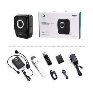 Microphone sans fil Bluetooth portable Shidu Original pour enseignants, amplificateur vocal mini et haut-parleur audio pour professeurs - Product Image 2