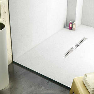 2025 SMC <span class=keywords><strong>Shower</strong></span> nampan dasar Resin karavan mudah dibersihkan dalam cetakan Srv plastik Steamer batu gelas dan keramik alami - Product Image 6