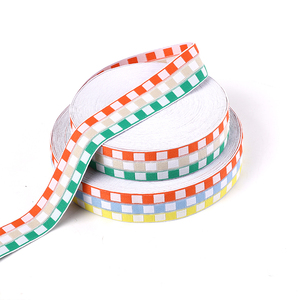 Bán Buôn Tùy Chỉnh In Đầy Màu Sắc Nhãn Mềm Polyester Dệt Dệt Kim Cương Ban Nhạc Đàn Hồi - Product Image 5