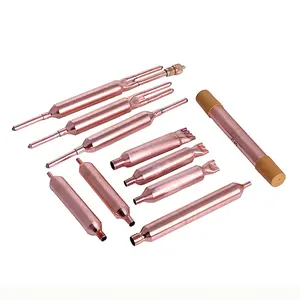 Refrigerator Spare Parts Multifunctional 15G Welded Stainless Steel Copper Filter Drier For Refrigerator