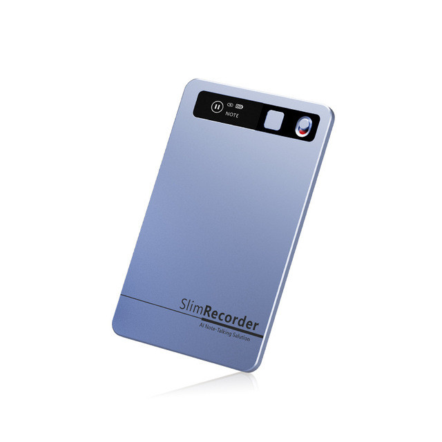 OEM HD Noise Reduction Aluminum Alloy 152 Language Professional AI Voice Recorder for Intelligent Meeting