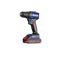 Perceuse à percussion sans fil 21V, mandrin sans clé 10mm, couple max 70N/m, batterie Li-ion 2.0Ah pour maçonnerie, bois, métal