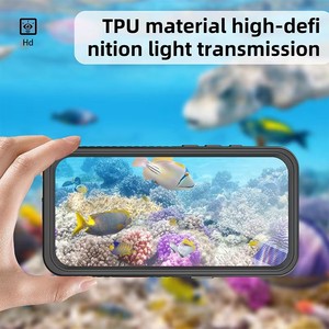IP68 360 cobertura completa a prueba de golpes a prueba de polvo profesional impermeable funda de teléfono para <span class=keywords><strong>iPhone</strong></span> 16 16 Pro Max fundas selladas - Product Image 5
