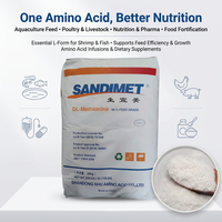 Poudre d'additifs alimentaires 99% DL-Méthionine (acide aminé) en vrac pour volailles – Améliore la nutrition et l'absorption chez les animaux – Alimentation pour poulets