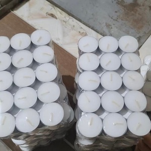 Bougies chauffe-plat artisanales en paraffine blanche, durée de combustion de 2 à 8 heures, pour la Saint-Valentin, le Nouvel An, les mariages et les décorations de fête - Product Image 2