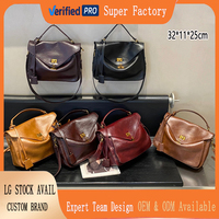 Sac bandoulière de luxe en cuir PU personnalisé avec logo, qualité supérieure, fabrication OEM, sacs à main et pochettes pour femmes, vente en gros