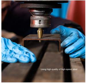 6Pcs 4241 Tốc Độ Cao Thép Cổ Điển Titan Bước Khoan <span class=keywords><strong>Bit</strong></span> Thiết Lập Cho Khoan Kim Loại - Product Image 6