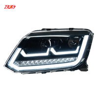 Feux de jour à LED LKS 6000K 8000 Lumens pour VW Amarok 2008-2020, phares de voiture à couleur modifiée, emballage en boîte