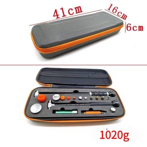 ชุดเครื่องมือซ่อมรอยบุ๋ม<span class=keywords><strong>รถ</strong></span>ยนต์แบบไม่ทำสี PDR พร้อมค้อนคาร์บอนไฟเบอร์แบบถอดประกอบได้ หัวหลายขนาด พร้อมกล่องเก็บ - Product Image 5