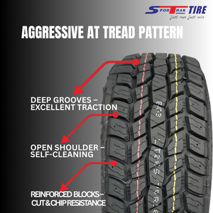 Pneu tout-terrain et semi-route <span class=keywords><strong>WPRO</strong></span> SP789 Radial AT/MT à lettres blanches pour pick-up et SUV avec garantie d'un an - Product Image 4