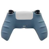Coque en silicone pour manette DualSense PS5, grip pour manette Playstation 5, protection par transfert d'eau, housse de protection pour manette
