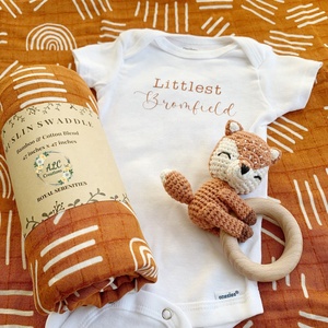 Cadeau personnalisé pour bébé, boîte cadeau avec <span class=keywords><strong>couverture</strong></span> pour garçon ou fille - Product Image 4
