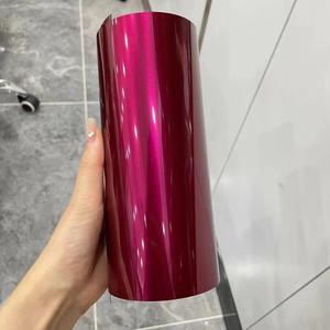 Vinilo Autoadhesivo Brillante para Automóviles, 1.52*18m, Color Wildberry Juice, Película Metálica de PVC Brillante para Decoración de Carrocería - Product Image 4