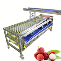 Maïs Paprika Zoete Mais Fruit Gedroogde Dadels Pinda Rode Ui Fruitgrootte Groene Olijf Sorteermachine Model KHPJ-5J Graad 3-6 Laag