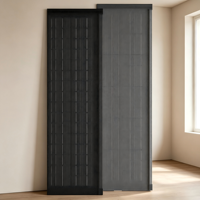 Système de montage photovoltaïque sur toiture en tuiles solaires à haute efficacité, compatible avec les toitures standard, type N, pour usage résidentiel.