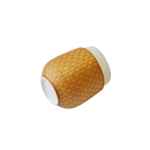 Bamboo Woven Porcelain <b>Teacup</b> Traditional Chinese Style Travel Gift Set ZB 014 - Product Image 5