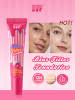 Fond de Teint Effet Flou OVP Couvrance Totale Hydratant Léger Résistant à l'Eau Fini Naturel Rosé pour Tous Types de Peau - Offre Spéciale