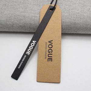 Custom <b>printed</b> logo clothing labels for men, women, and children, made with eco-friendly <b>paper</b> and UV technology. - Product Image 1