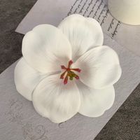 Kepala Bunga Tulip Buatan Realistis dari Plastik, Hiasan Bunga Cetak Plastik, DIY Jepit Rambut, Dekorasi Pernikahan