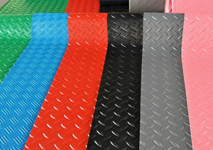 Tapis de sol en caoutchouc SBR imperméable et antidérapant, résistant à l'usure, pour entrée, garage, usage industriel et domestique - Product Image 2