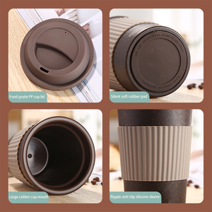 Tasses à café à emporter PLA écologiques Tasses à café Tasse réutilisable pour marc de café Tasses biodégradables pour café - Product Image 6