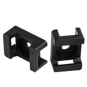 Selbstverriegelnde STM-2 Nylon-Kabelbinder-Halterung 9mm Breite Kunststoff-Kabelbündelungslösung Kabelclips Organizer Halter - Product Image 3