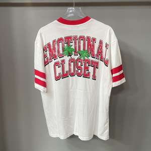 Vêtements pour hommes Top Quality 100% Cotton Shorts Sleeves Streetwear Graphic Printed Oversized Mixed Emotion HipHop T-Shirts for Men - Product Image 6