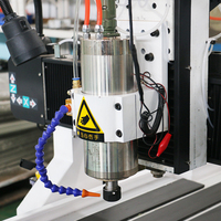 Mini Fresadora CNC 6060 de un Solo Husillo para Grabado de Metal, Aluminio y Latón, con Mesa Móvil para Router de Madera