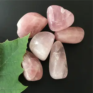 Commercio all'ingrosso 30-50mm roccia di quarzo quarzo rosa naturale macadam