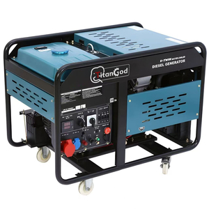 Titangod T6000-GW230 5KW 4จังหวะ1500รอบต่อนาทีชุดเครื่องกำเนิดไฟฟ้าเบนซินสตาร์ทอัตโนมัติเริ่ม15L ถังน้ำมัน50/60Hz - Product Image 1