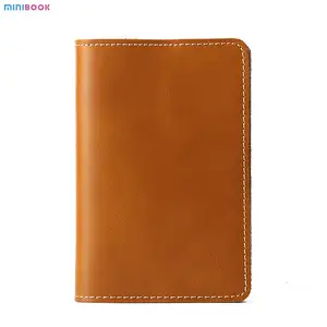 Custom Genuine Leather Passport Wallets Holder Passport Cover Case Travel Wallet For Men Women With 4 Card Slot Vintage Style
