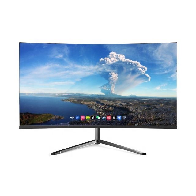 Wholesale 27 Inch 240HZ Monitor Curved 2k Curved Display High Brush Esports Games Office LCD Screen