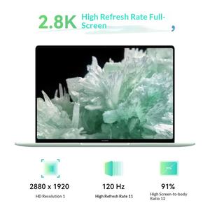 <span class=keywords><strong>Portátil</strong></span> <span class=keywords><strong>Huawei</strong></span> <span class=keywords><strong>MateBook</strong></span> de 14.2 Pulgadas, Edición Ultra Linux, Pantalla Táctil 2.8K, Ultrafino, Alto Rendimiento, Ligero, para Negocios - Product Image 6