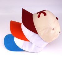 Venta directa de fábrica china buen precio dos colores Algodón puro gorras de béisbol ajustables juego sombrero personalizado