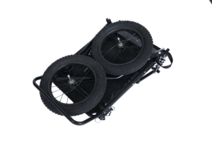 Meilleure vente : Remorque de vélo cargo robuste à roues de 16 pouces à pneus larges et déverrouillage rapide, en acier, <span class=keywords><strong>pour</strong></span> la chasse, modèle 4001B - Product Image 5