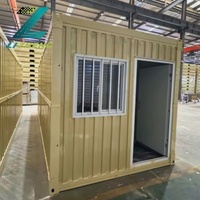 Bureau de chantier portable Lizheng, conteneur pliable, préfabriqué, modulaire, pour salle de direction