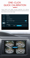 Wemaer Oem T7 Bird View Cámara Coche Marcha atrás Ayuda Radio Estéreo Auto Electrónica Impermeable Hd Video 360 Cámara de coche
