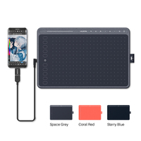 Tablette Graphique Huion HS611 Grande Taille 10.6 Pouces avec Fonction d'Inclinaison et Touches Multimédia pour Artiste, Designer et Accessoires PC