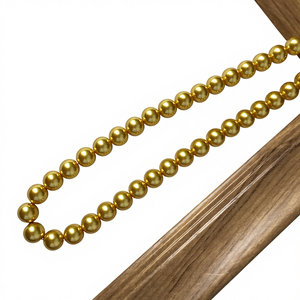 Perles rondes classiques en coquillages naturels Xichuan de 3 à 10 mm, perles roses, accessoires de fabrication de colliers et de bijoux DIY - Product Image 5