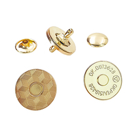 Offre Spéciale 18mm Boucle Magnétique Épais Rond En Métal Magnétique Fermoirs Boutons