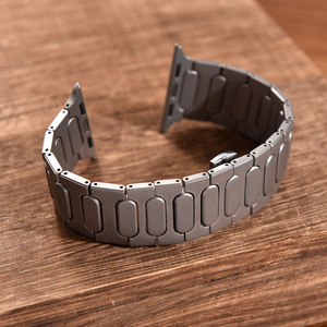 Bracelet de montre en titane Jaetium pour Apple Watch Ultra 3/2/1 Ultra 49 mm Série 11 10 46/45/44/42 mm SE 9 8 7 6 5 4 - Product Image 1