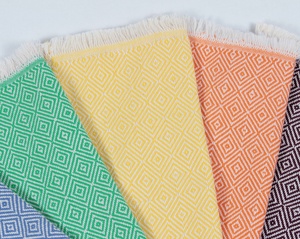 Meilleur prix de haute qualité en coton turc Fouta torchon tissé petite serviette de main pour usage domestique cuisine Sport - Product Image 5