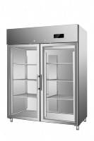 Réfrigérateur à refroidissement par air avec 2 portes, dégivrage automatique, température unique