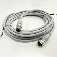 Conector de Sobremoldeo M12 de Fábrica Nanxuan, Cableado Industrial de Cobre y PVC de 4 Pines con Código A, Arnés de Cableado Canbus