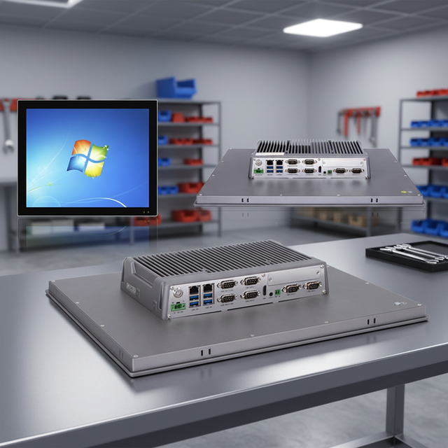 23.8 Inch Embedded Fanless Industrial Panel Pc Android/linux/win10 11 Capacitive IP65 Waterproof Touch Screen All in One